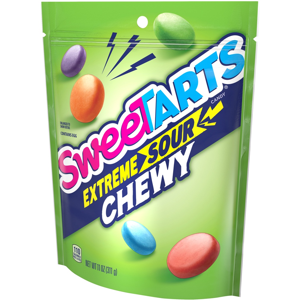 slide 3 of 8, SweeTARTS Sour Chewy Candy, 11 oz