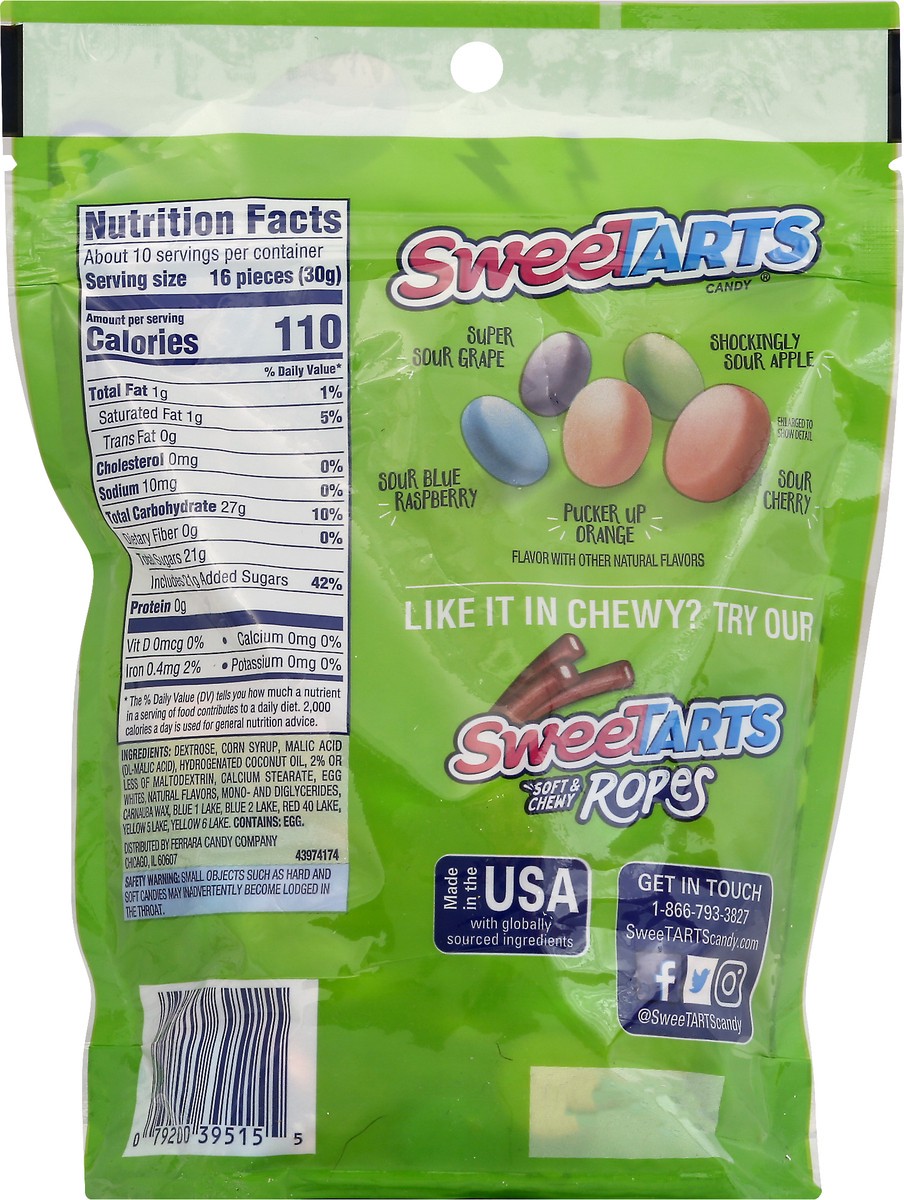 slide 5 of 9, SweeTARTS Chewy Extreme Sour Candy 11 oz, 11 oz