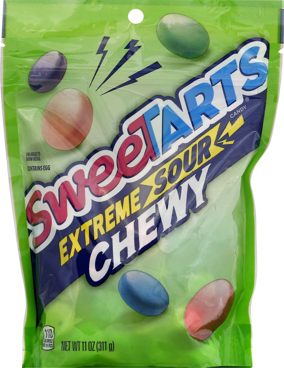 slide 6 of 9, SweeTARTS Chewy Extreme Sour Candy 11 oz, 11 oz