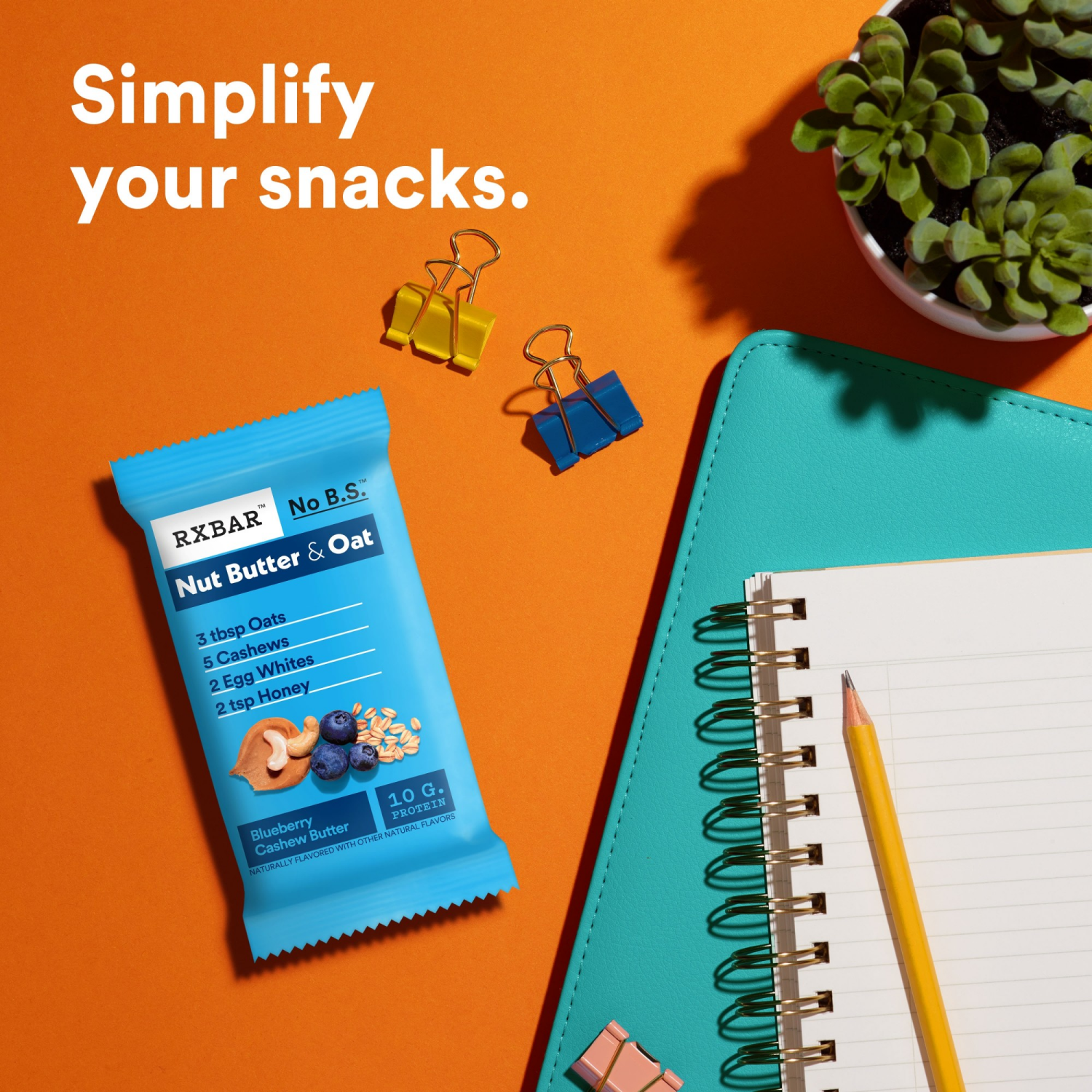 slide 6 of 8, Rxbar Bar Blueberry, 5 ct