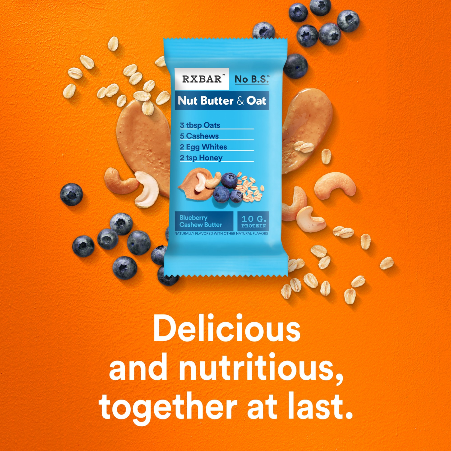 slide 8 of 8, Rxbar Bar Blueberry, 5 ct