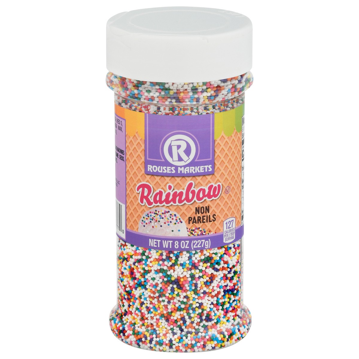 slide 4 of 14, Rouses Markets Non Pareils Rainbow Sprinkles 8 oz, 8 oz