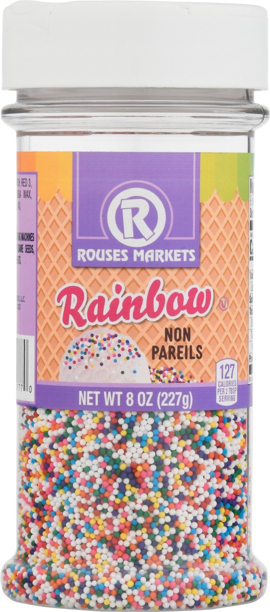 slide 9 of 14, Rouses Markets Non Pareils Rainbow Sprinkles 8 oz, 8 oz