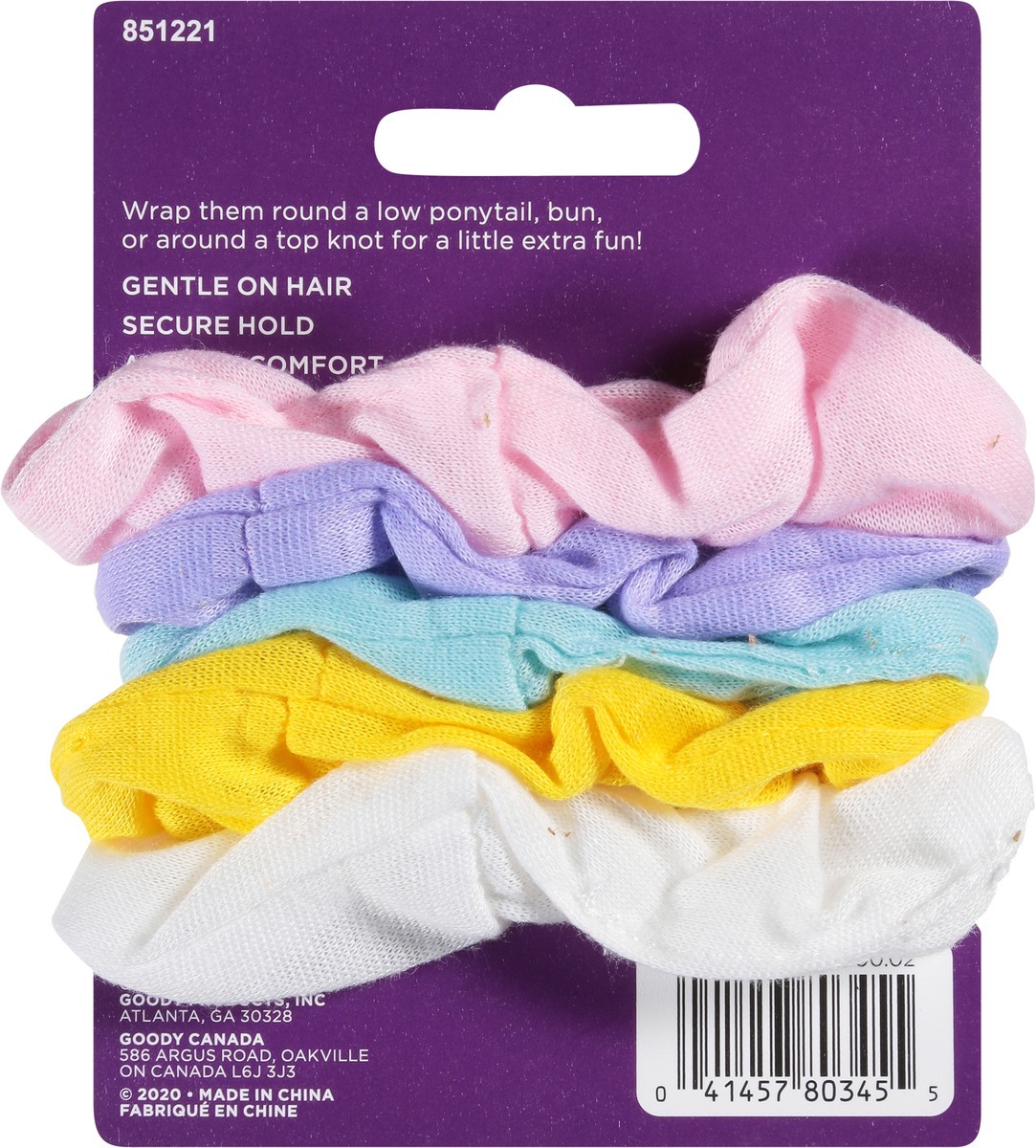 slide 8 of 9, Goody Ouchless Kids Scrunchies 5 ea, 5 ct