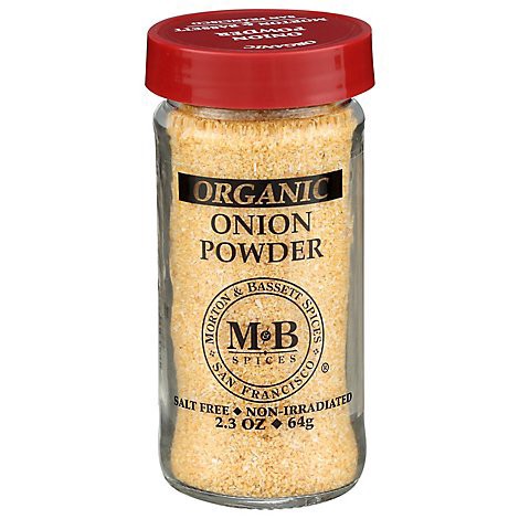 slide 1 of 1, Morton & Bassett Organic Onion Powder 2.3 oz, 2.3 oz