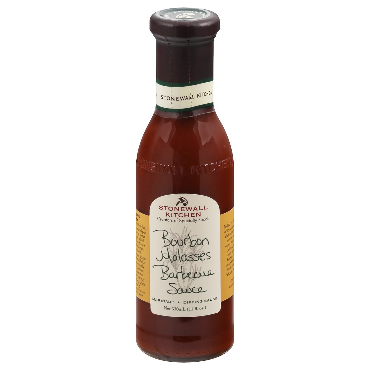 slide 9 of 12, Stonewall Kitchen Bourbon Molasses Barbecue Sause, 11 oz