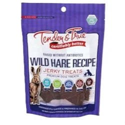 Tender & True Wild Hare Jerky 4Oz