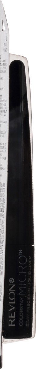slide 9 of 9, Revlon ColorStay Blackout 301 Micro Easy Precision Liquid Liner 0.057 fl oz, 0.057 fl oz