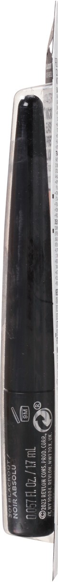 slide 3 of 9, Revlon ColorStay Blackout 301 Micro Easy Precision Liquid Liner 0.057 fl oz, 0.057 fl oz