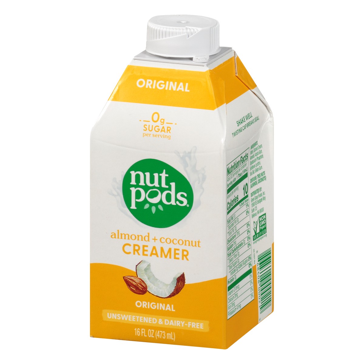 slide 3 of 9, nutpods Almond + Coconut Original Creamer 16 oz, 16 oz