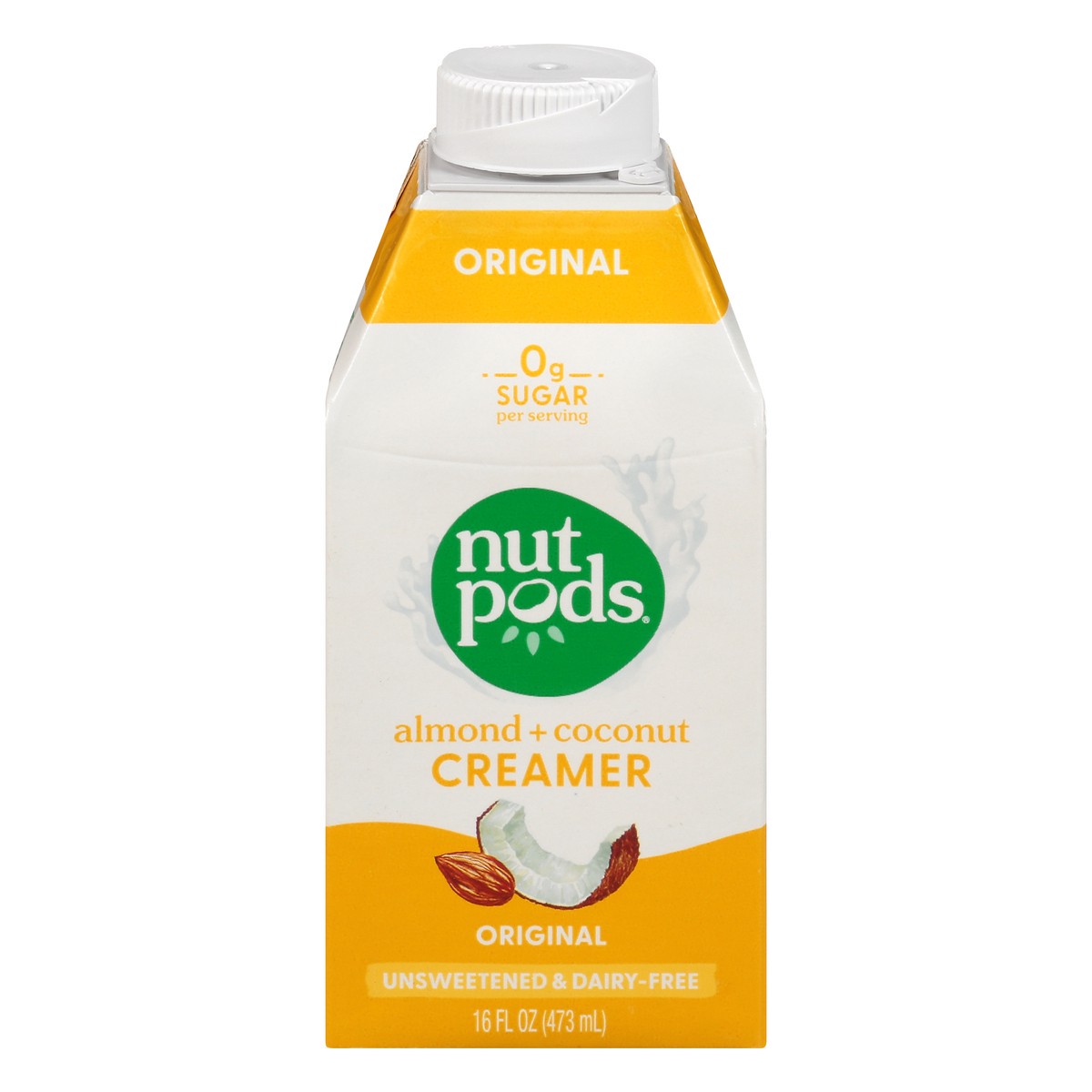 slide 1 of 9, nutpods Almond + Coconut Original Creamer 16 oz, 16 oz