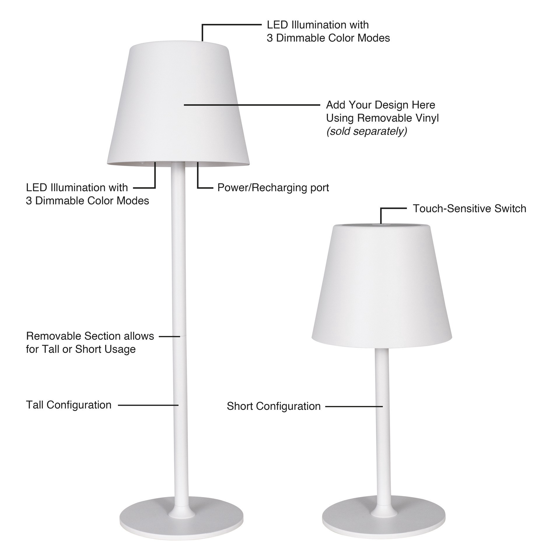 slide 9 of 10, Ott Lite Ottlite Decorate Your Way Lamp, included