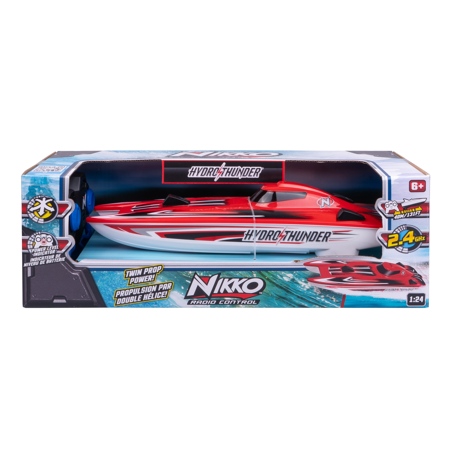 slide 3 of 8, Nikko Hydro Thunder R/c Boat Assortment, 1 ct