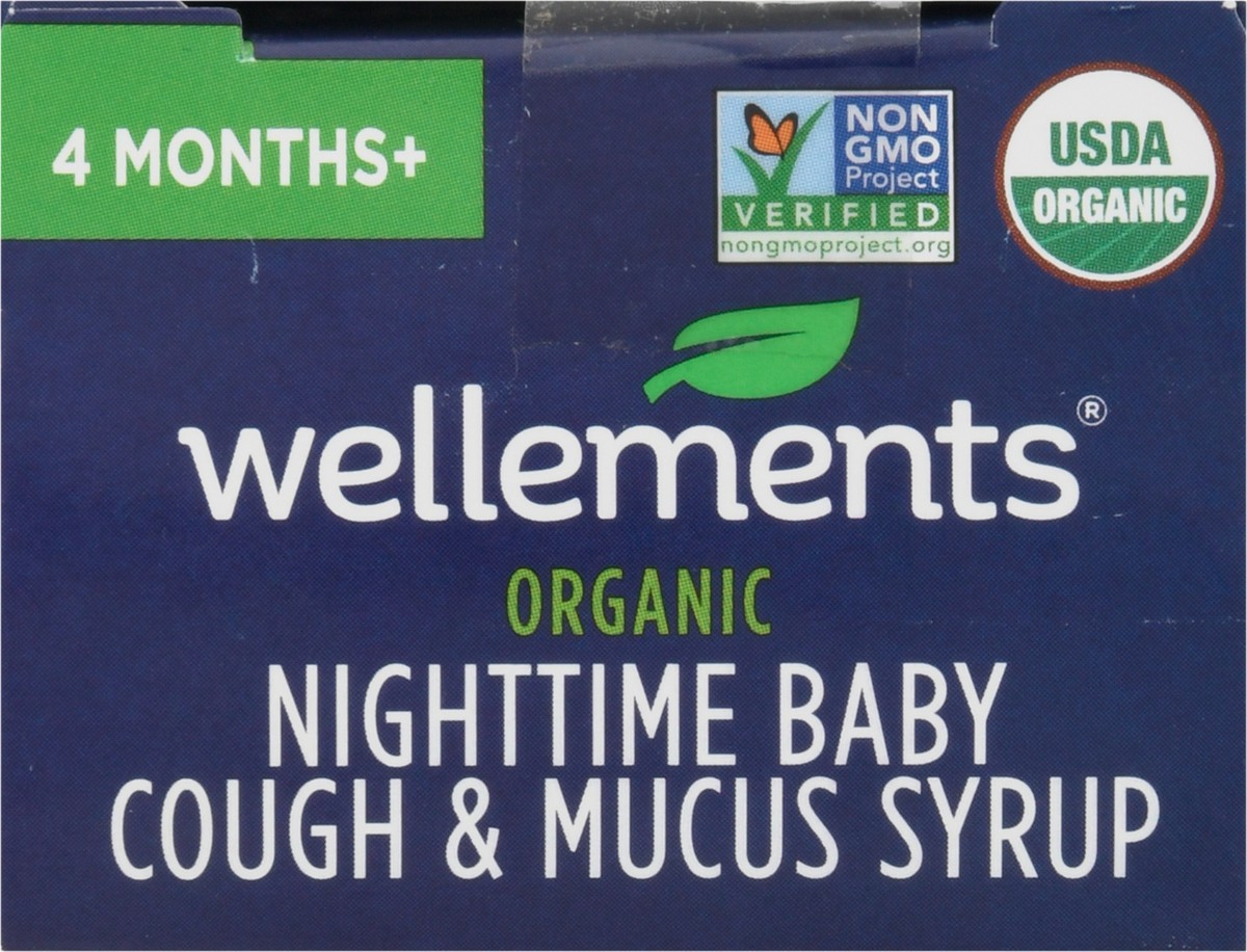 slide 4 of 13, Wellements Organic Baby Nighttime Cough & Mucus Syrup 2 fl oz, 2 fl oz