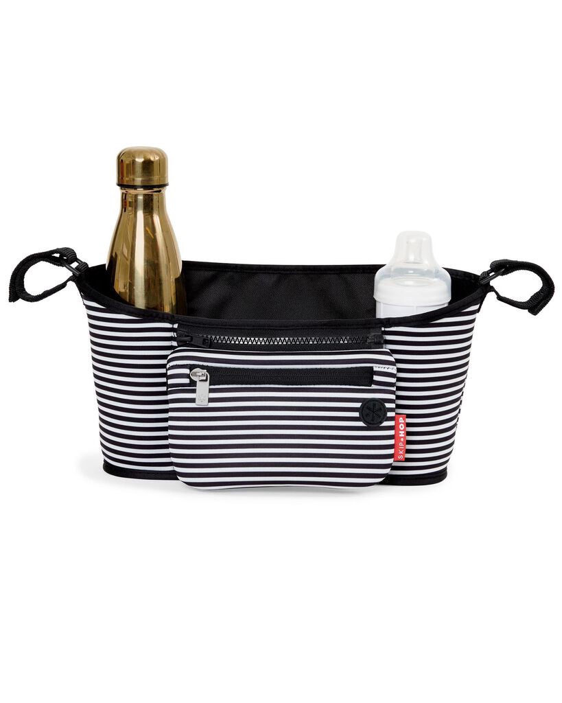 slide 8 of 8, Skiphop Grab & Go Stroller Organizer Stripe NS, 1 ct