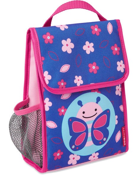 slide 1 of 6, Skiphop Zoo Insulated Kids Lunch Bag Butterfly NS, 1 ct