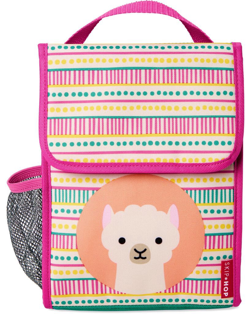 slide 2 of 6, Skiphop Zoo Insulated Kids Lunch Bag - Llama NS, 1 ct