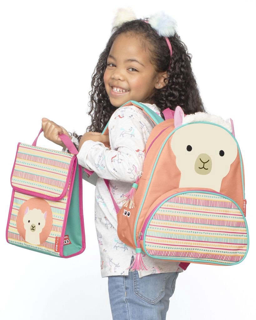 slide 4 of 6, Skiphop Zoo Insulated Kids Lunch Bag - Llama NS, 1 ct