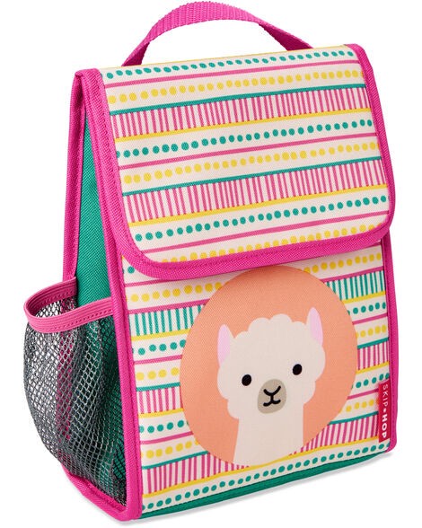 slide 1 of 6, Skiphop Zoo Insulated Kids Lunch Bag - Llama NS, 1 ct