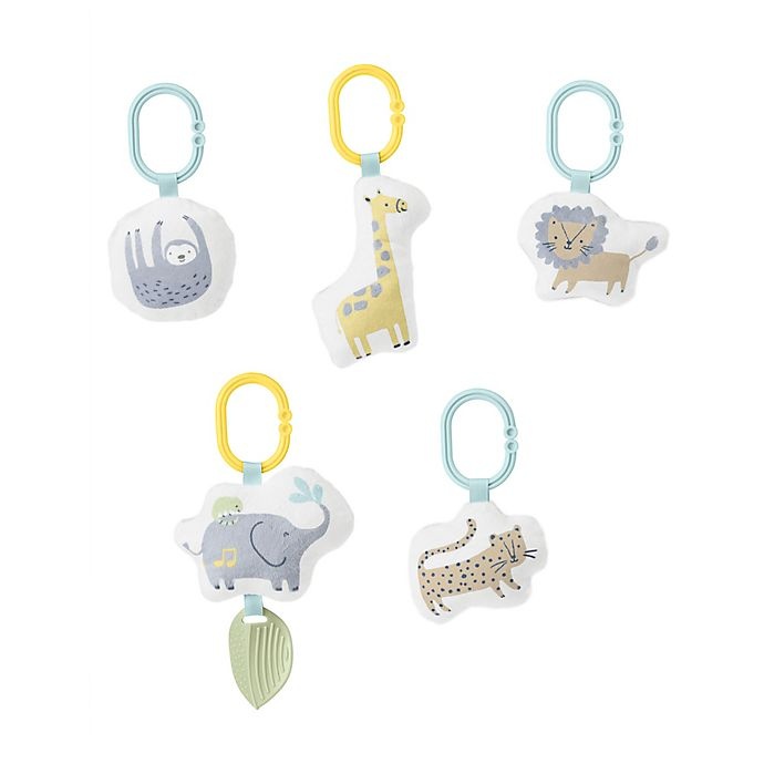 slide 3 of 5, Carter's Safari Play Gym - White/Green, 1 ct