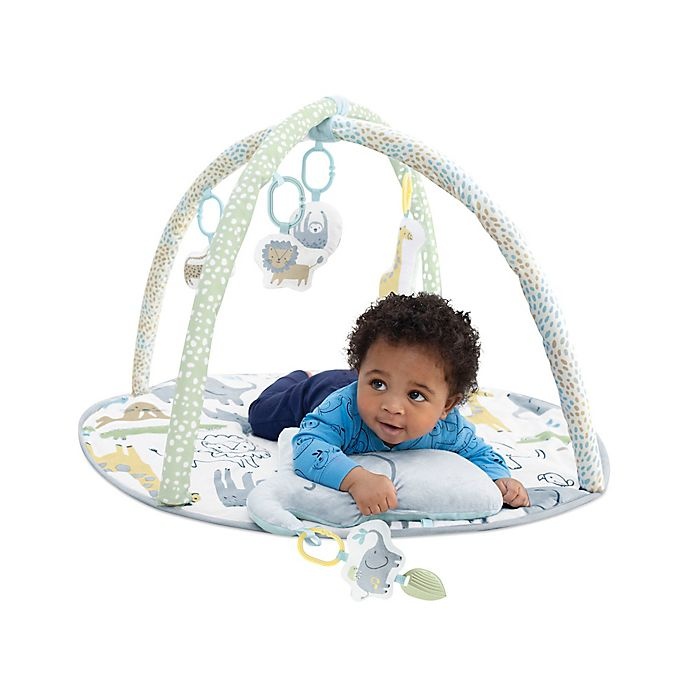 slide 4 of 5, Carter's Safari Play Gym - White/Green, 1 ct