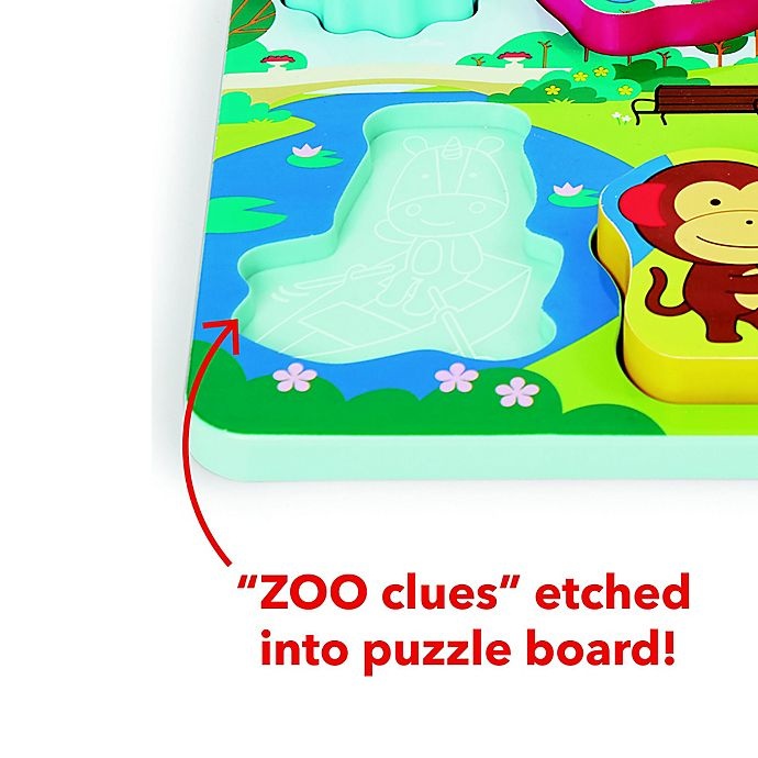 slide 3 of 4, Skip Hop SKIP* HOP ZOO Park Pals Puzzle, 8 ct