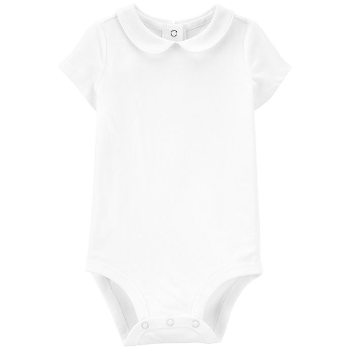 slide 1 of 1, Carter's Peter Pan Collar Bodysuit, 1 ct