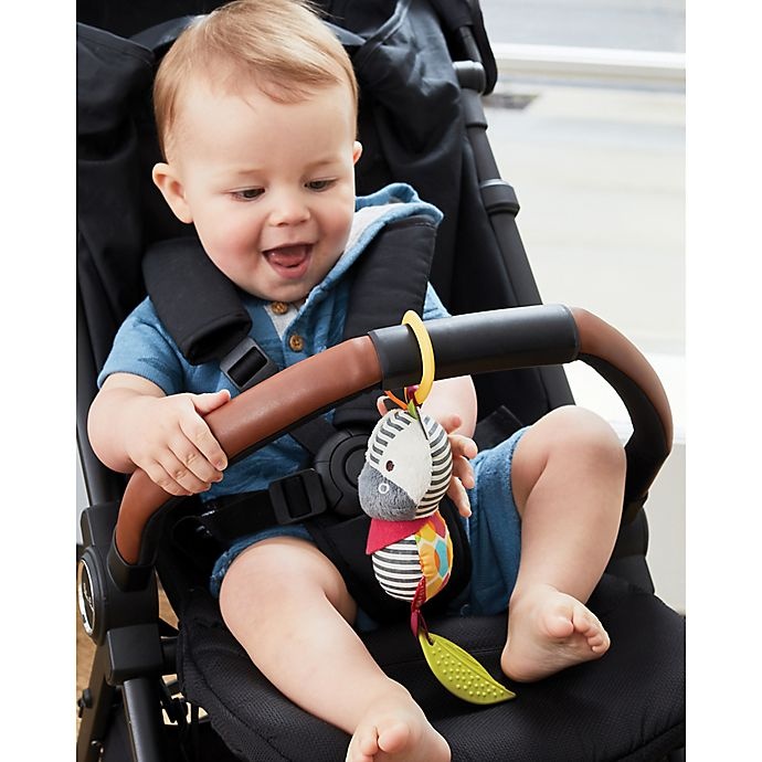 slide 3 of 7, Skip Hop SKIP*HOP Zebra Bandana Buddies Chime & Teether Toy, 1 ct