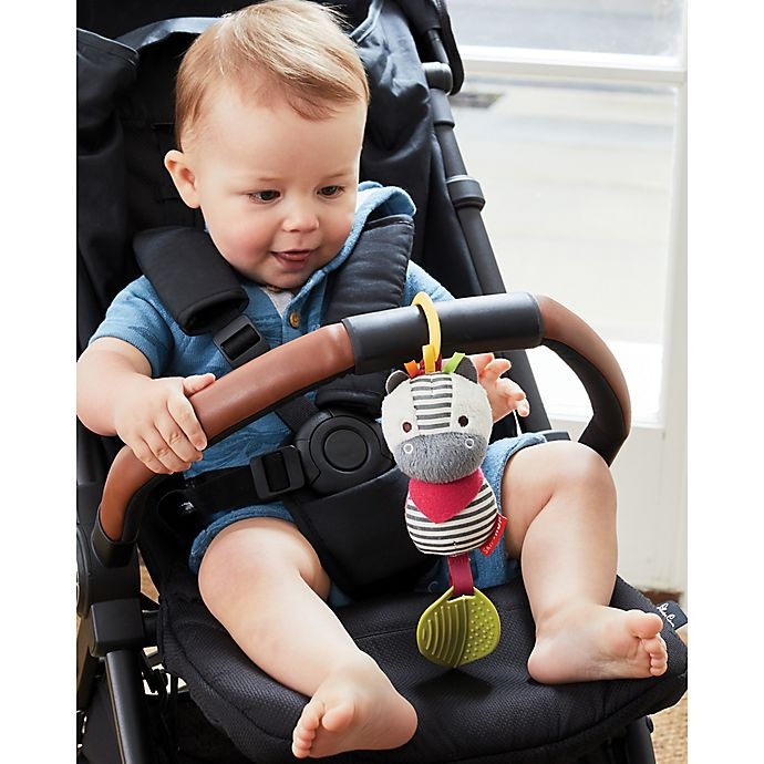 slide 4 of 7, Skip Hop SKIP*HOP Zebra Bandana Buddies Chime & Teether Toy, 1 ct