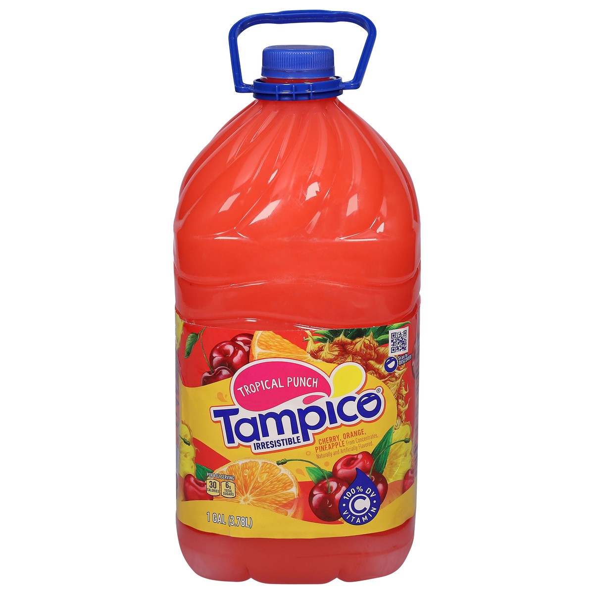 slide 1 of 9, Tampico Irresistible Tropical Punch Juice 1 gal, 1 gal