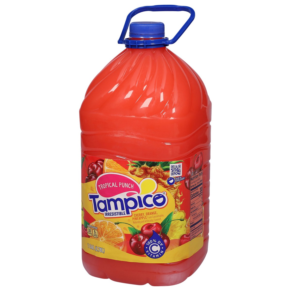 slide 3 of 9, Tampico Irresistible Tropical Punch Juice 1 gal, 1 gal