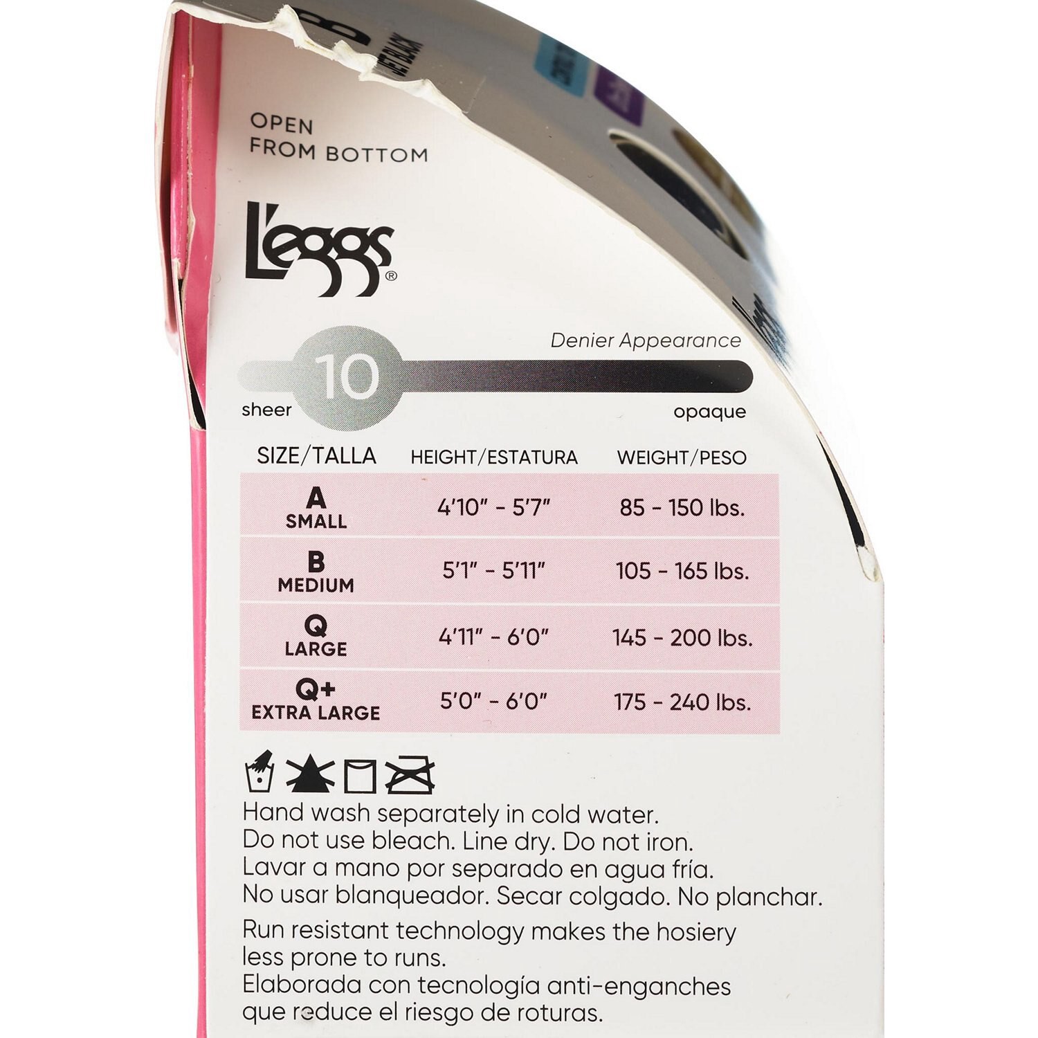 slide 2 of 3, L'Eggs Silken Mist Ultra Sheer Control Top Pantyhose, Jet Black, Size B, 1 ct