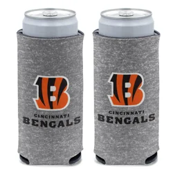 Bengals Heather 12 Oz Slim Can Cooler