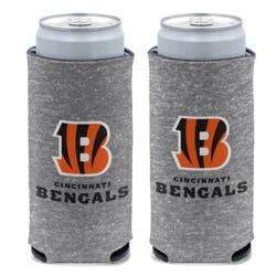 Bengals Heather 12 Oz Slim Can Cooler