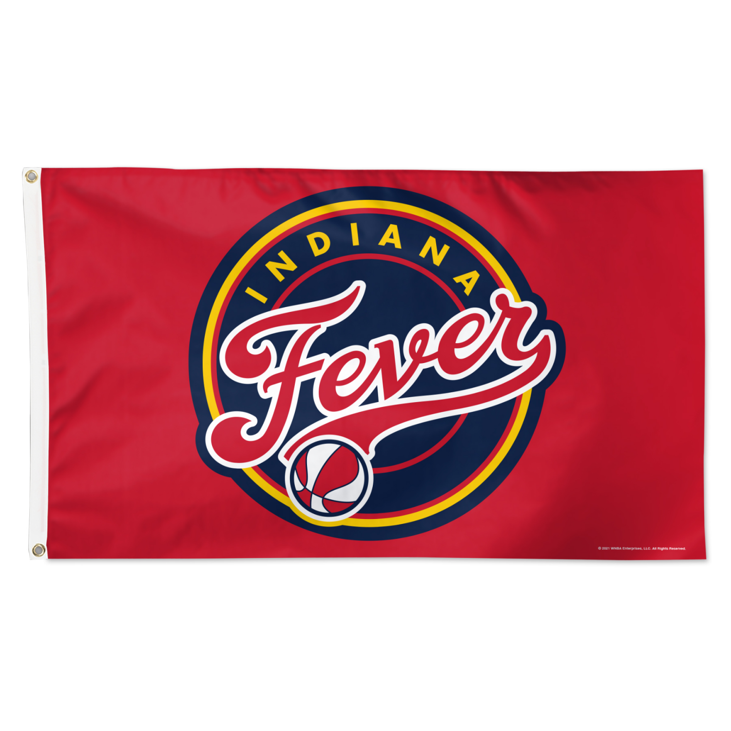 slide 1 of 1, Indiana Fever Flag - Deluxe 3' X 5', 1 ct