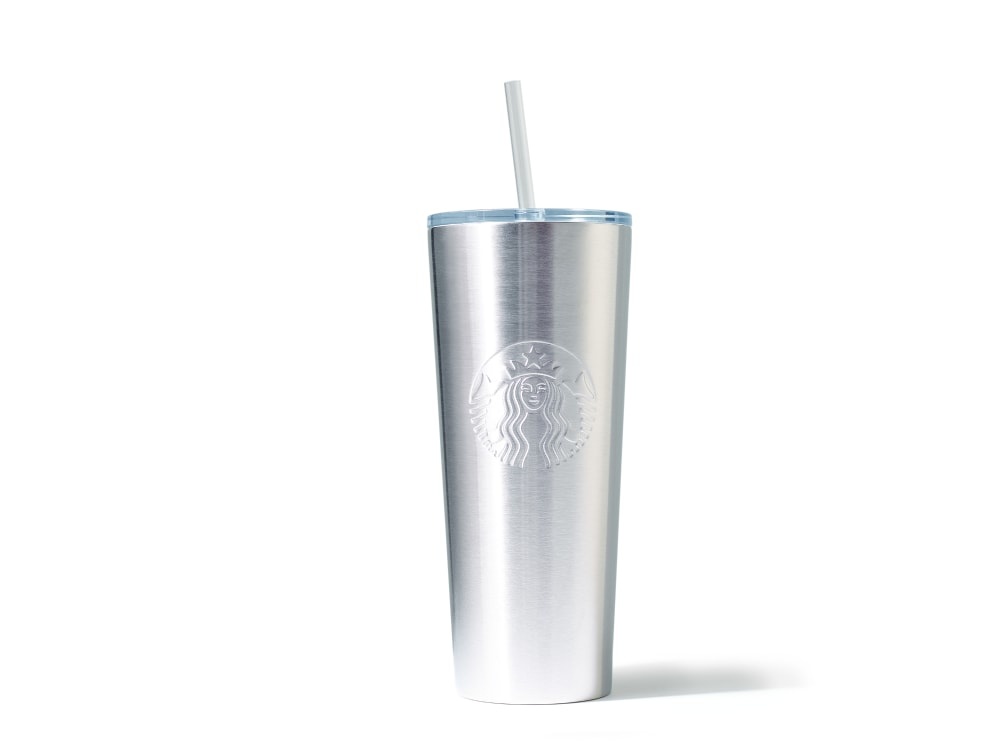 slide 1 of 1, Starbucks Stainless Steel Cold Cup - Silver, 24 oz