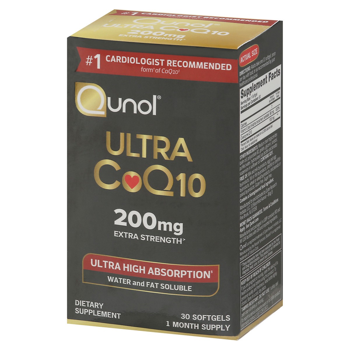 slide 5 of 9, Qunol Ultra CoQ10 Dietary Supplement Softgels - 30ct, 30 ct