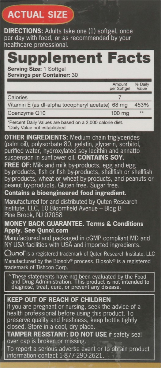 slide 8 of 9, Qunol Ultra CoQ10 Dietary Supplement Softgels - 30ct, 30 ct
