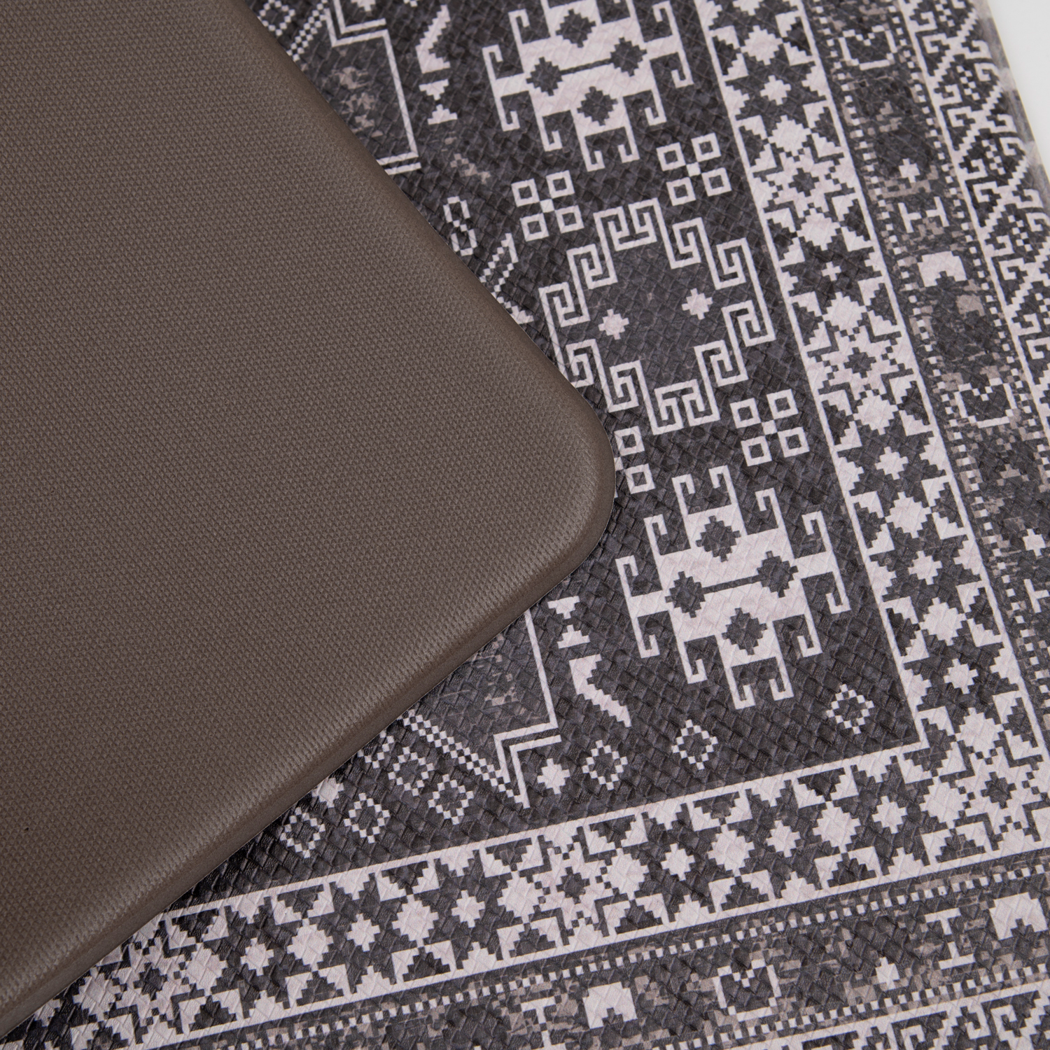 slide 4 of 4, Natco Home Western Rug Grey/Black 20x36 Comfort Mat, 1 ct