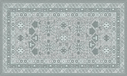 Natco Home Western Rug Grey/Black 20x36 Comfort Mat