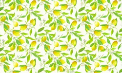 Natco Home Lemon & Bloom Spray Yellow 20x36 Comfort Mat