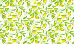 Natco Home Lemon & Bloom Spray Yellow 20x36 Comfort Mat