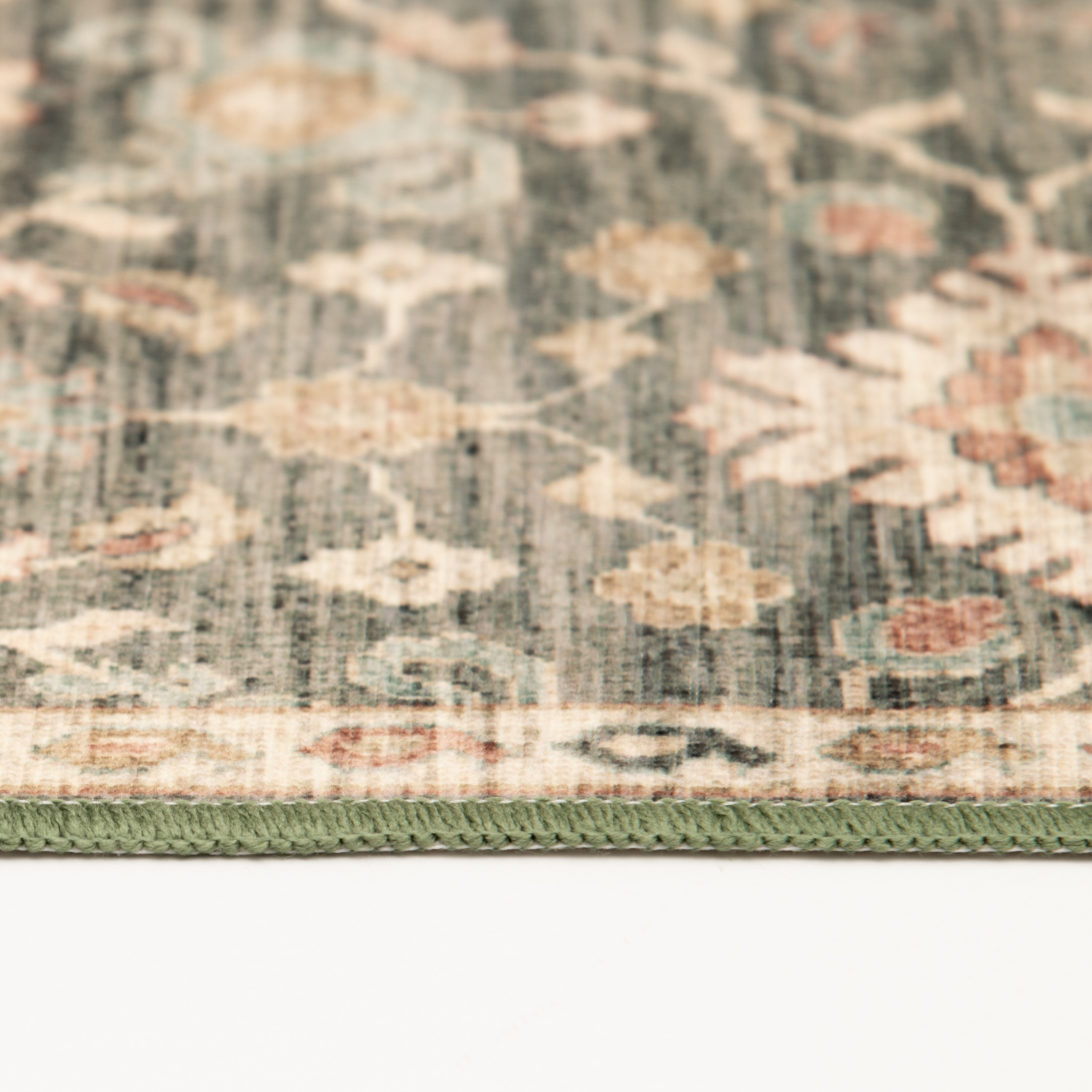 slide 4 of 5, Natco Home, Polyester Traditional, 20 in x 33 in, Brown Black, 20 in