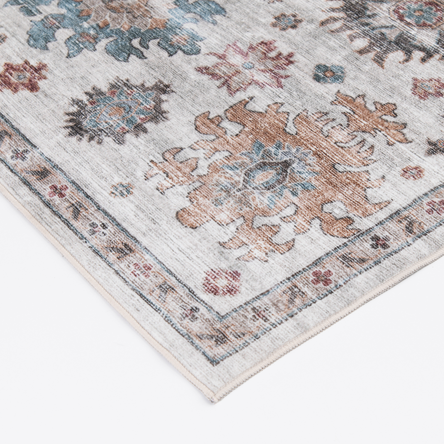 slide 2 of 5, Rugease Medallion Area Rug, 5 ft x 7 ft, Multi, 5 ft, 7 ft