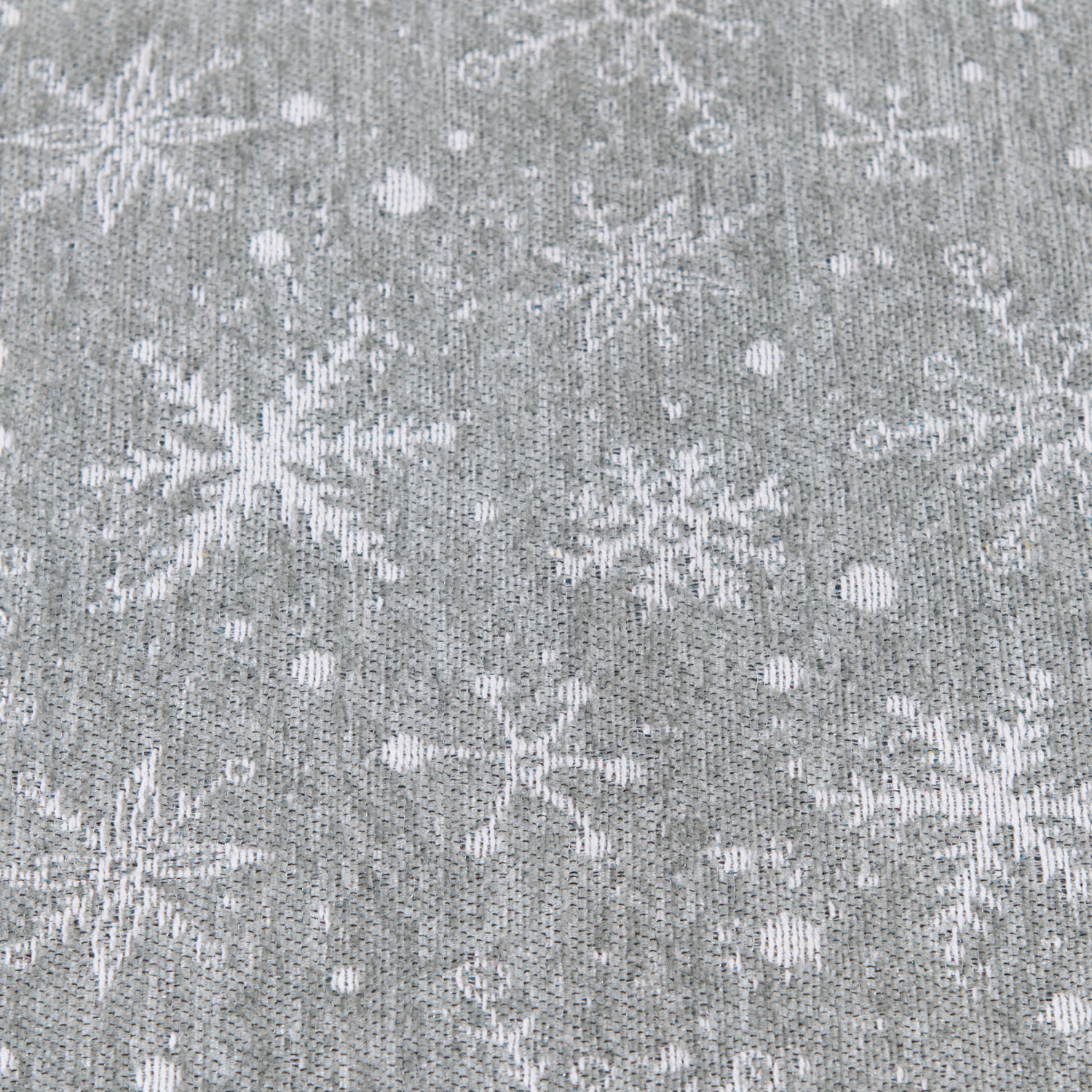 slide 6 of 6, Firewood & Fir Glitz Snowflake Accent Rug, 18 In X 30 In, Silver, 1 ct