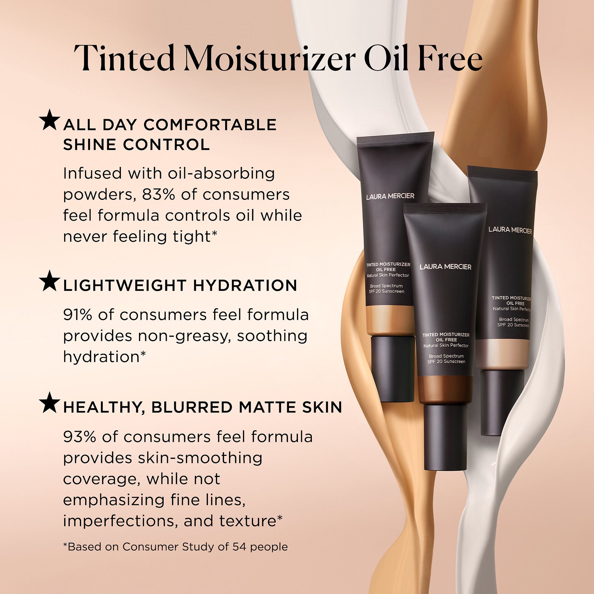 slide 2 of 7, Laura Mercier Tinted Moisturizer Oil Free Natural Skin Perfector Broad Spectrum SPF 20 6N1 Mocha, 1.7 oz/ 50.2 ml