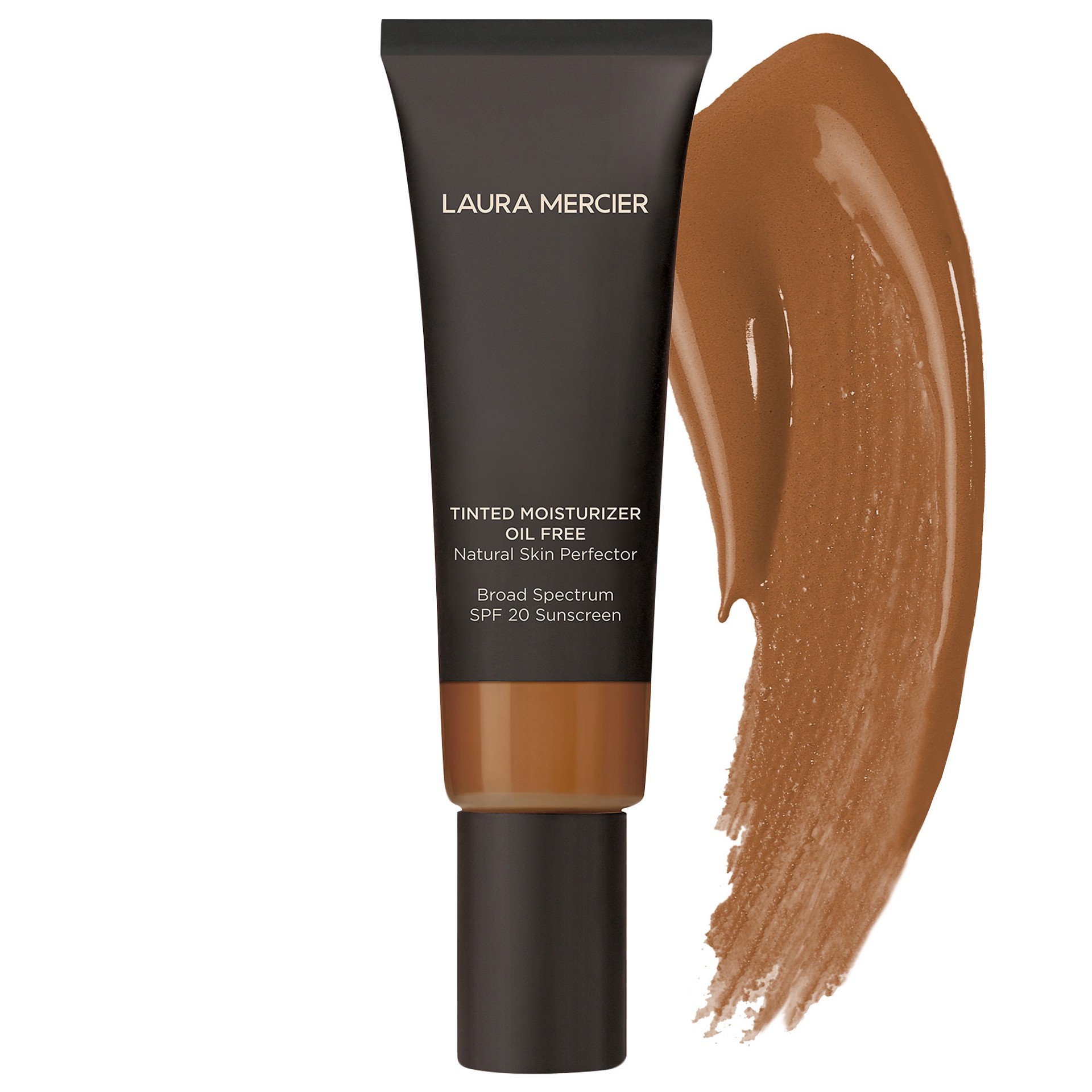 slide 1 of 7, Laura Mercier Tinted Moisturizer Oil Free Natural Skin Perfector Broad Spectrum SPF 20 6N1 Mocha, 1.7 oz/ 50.2 ml