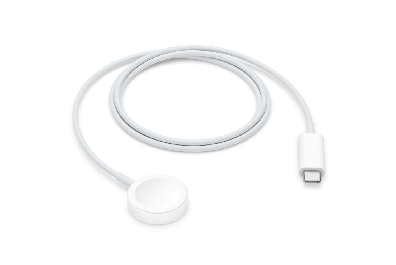 slide 2 of 2, Apple Watch Magnetic Fast Charger to USB-C Cable (1 m), 1 ct