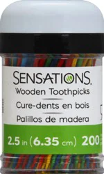 Sensations Toothpicks 200 ea