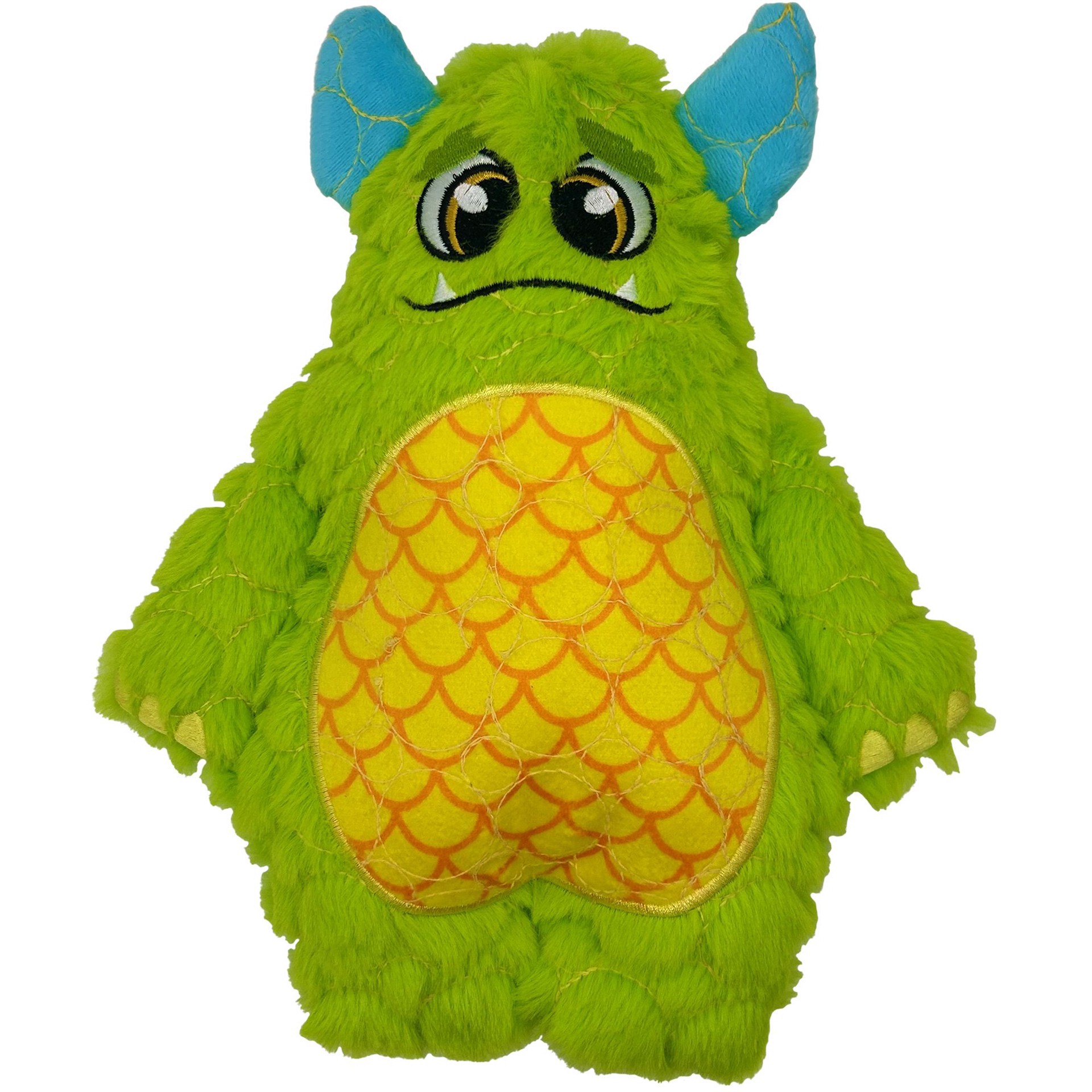 slide 1 of 1, GMason Bite Force Green Monster Kevlar Dog Toy, 1 ct